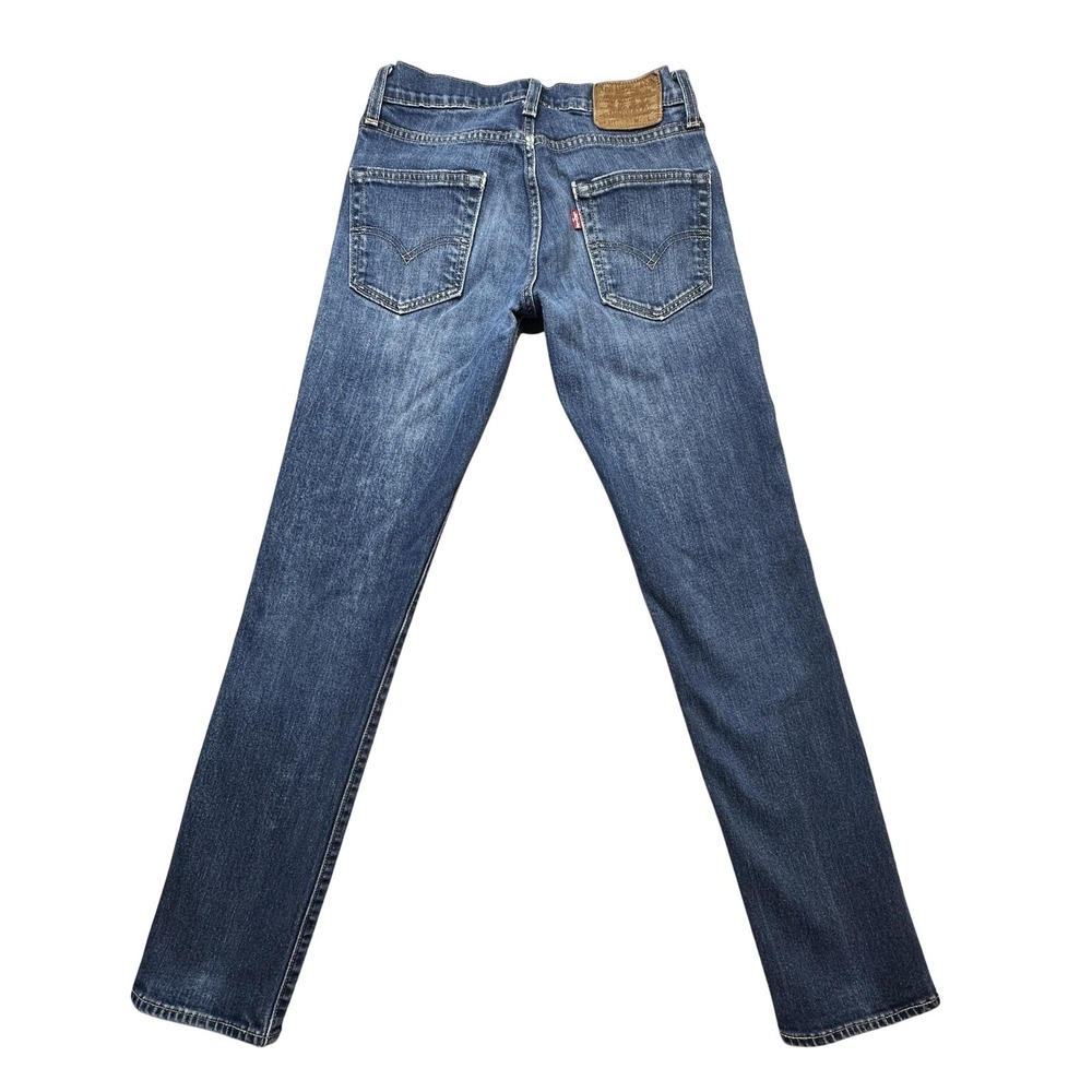 Levis 511 Jeans Mens 28x32 (26x29) Blue Denim Slim Fit Stretch Medium Wash Pants